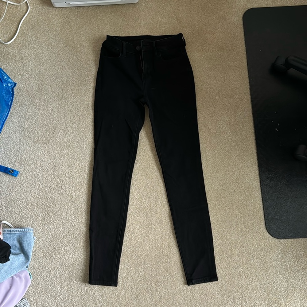 American Eagle black skinny jeans